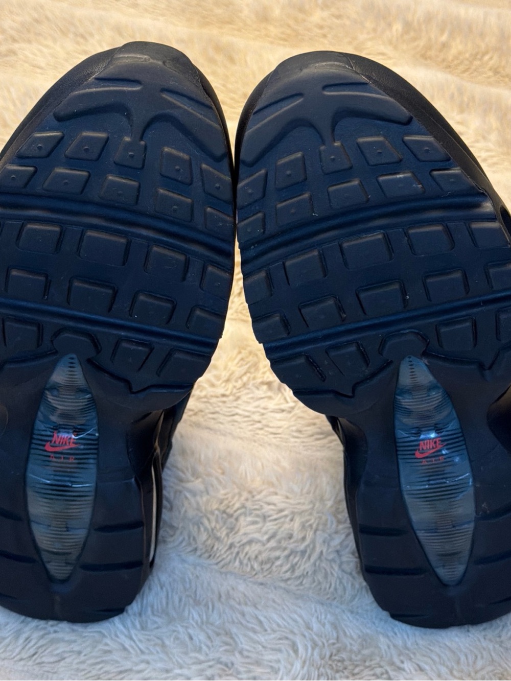 Nike Black Sneakers with Red Lace Accents - Picture 4 of 12